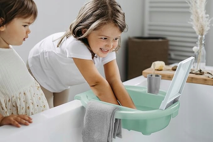 PolarisPL UMYWALKA DZIECIECA ROTHO BABYDESIGN Z LUSTREM NA KRAWĘDŹ WANNY