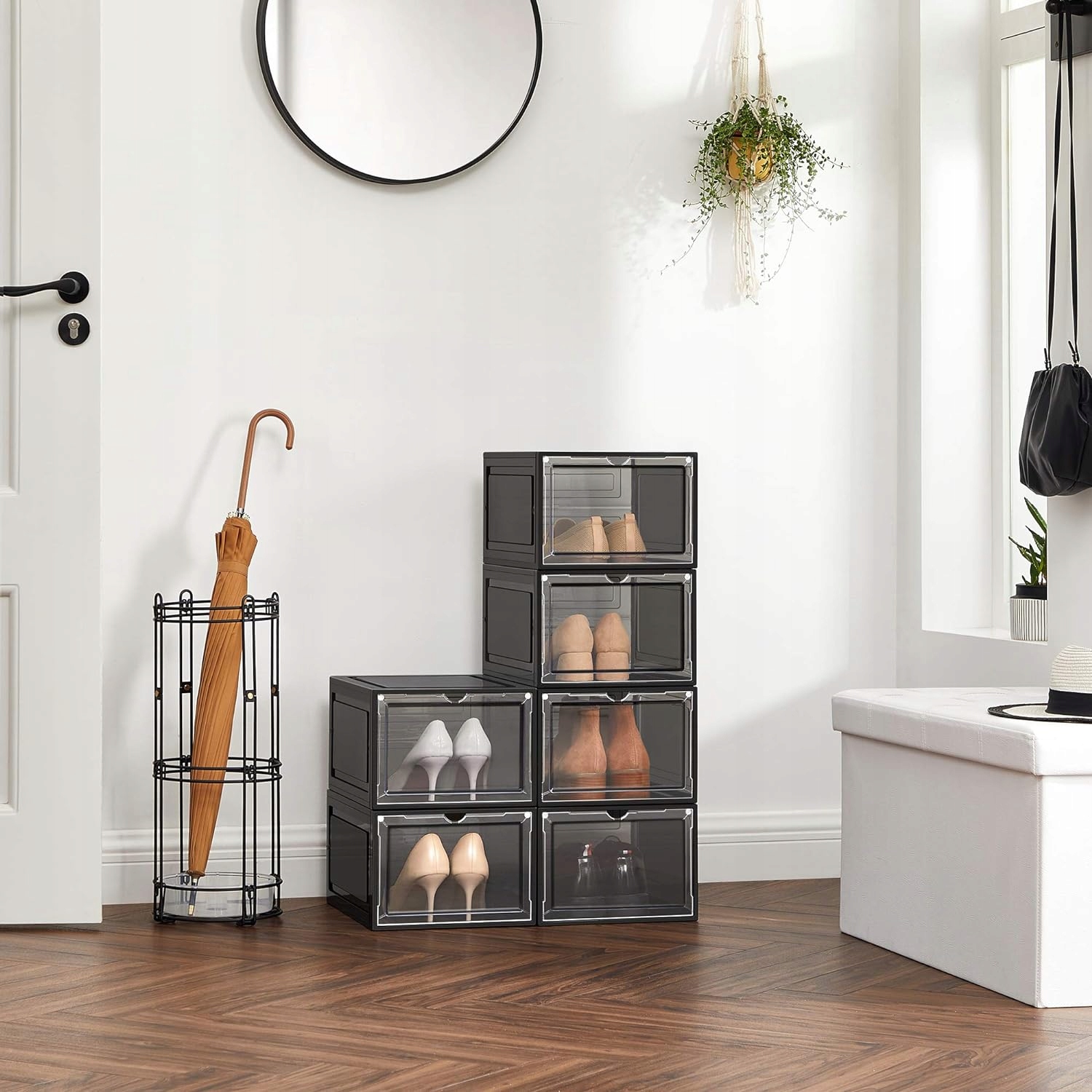 ^sitename% Organizer na buty Songmics czarny PolarisPL Organizer na buty Songmics czarny