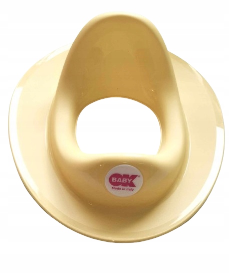 PolarisPL Nakładka na sedes deskę sedesowa Okbaby żółty 14 x 38 x 32 cm dla dzieci