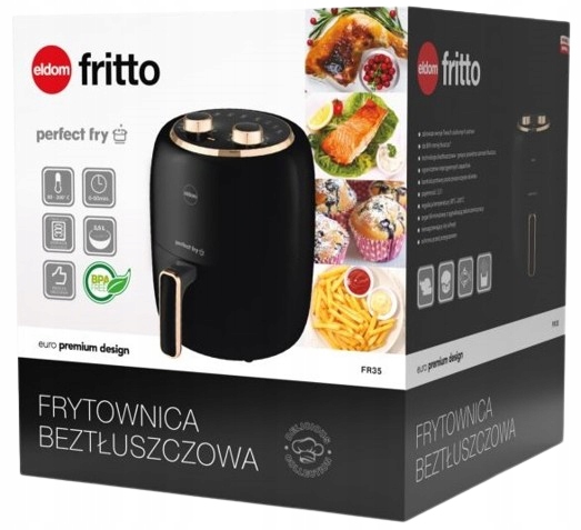 Frytkownica beztłuszczowa FR35 1300 W 3,5 l