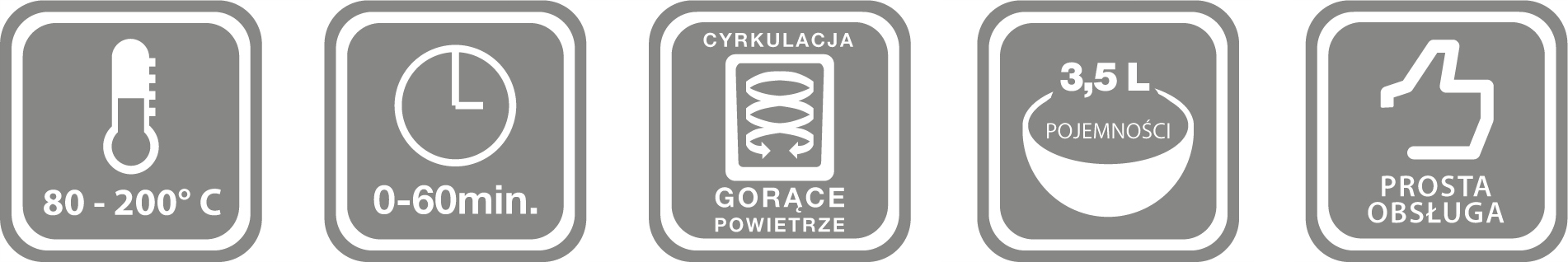 Frytkownica beztłuszczowa FR35 1300 W 3,5 l