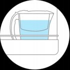 Dzbanek do wody 2,8l + FILTR 30 dni