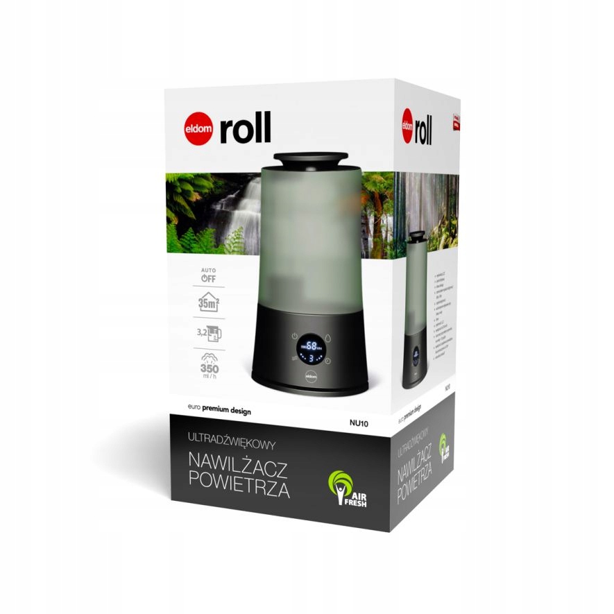 Ultradźwiękowy nawilżacz powietrza NU10 roll