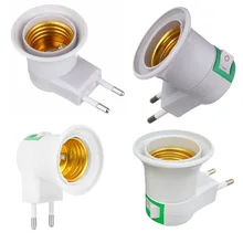 Adapter przejściówka 230v e27 na żarówkę wyłącznik