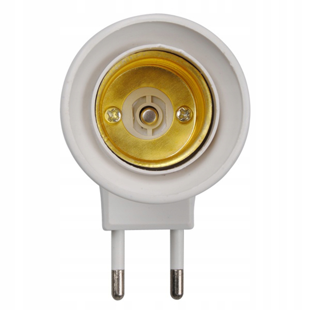 Adapter przejściówka 230v e27 na żarówkę wyłącznik