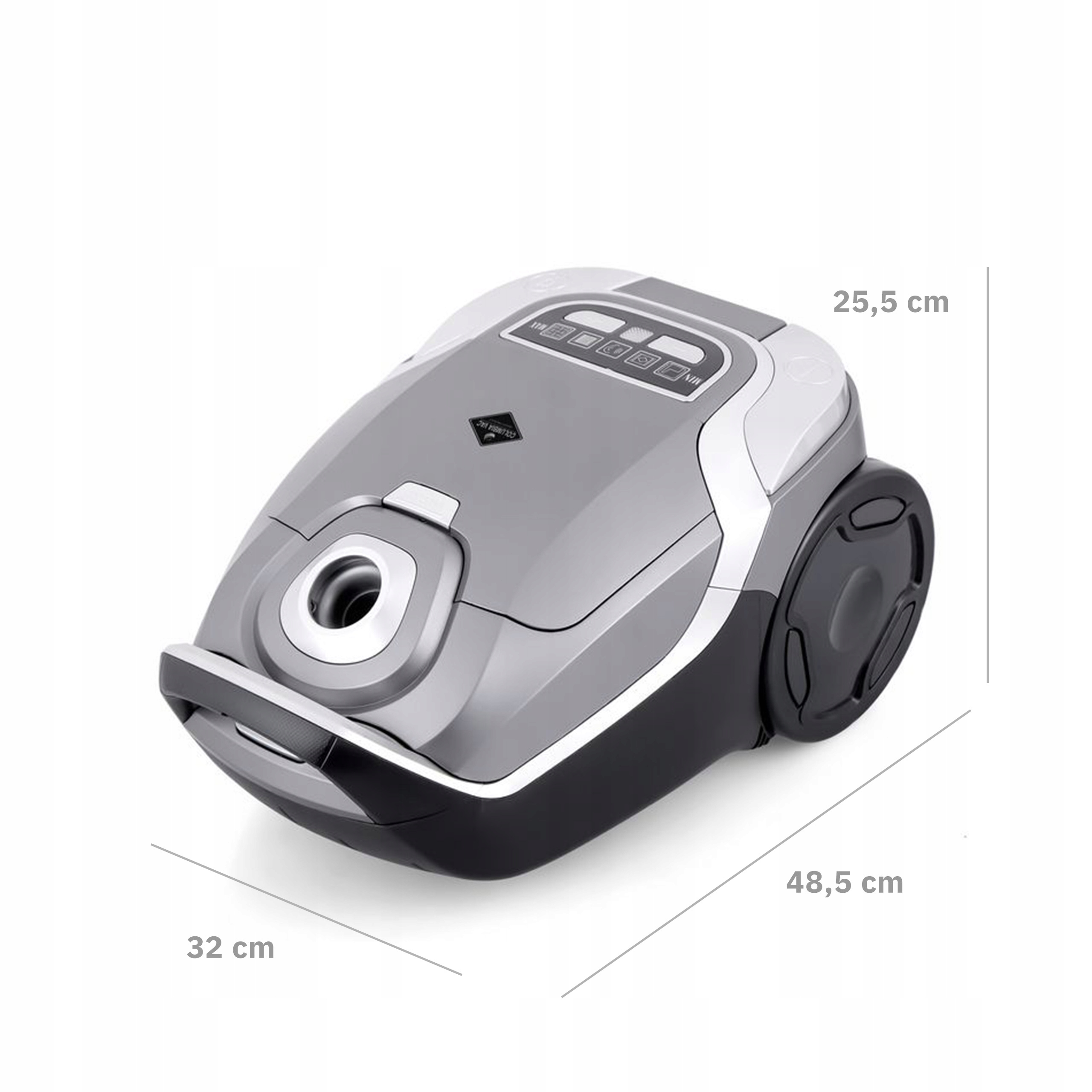 Cichy ODKURZACZ COLUMBIAVAC ULTRA MOCNY INTELIGENTNY TURBOSZCZOTKA 4200W