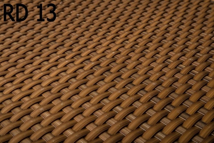 Donica technorattan ogrodowa 100 cm x 30 cm x 60cm