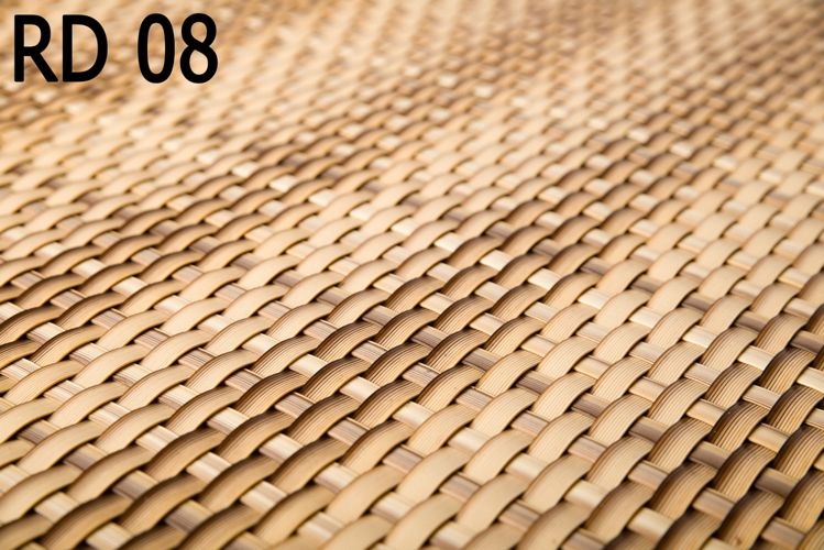 Donica technorattan ogrodowa 100 cm x 30 cm x 60cm