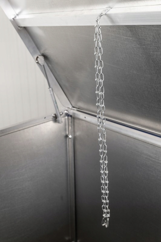 Obudowa na śmieci do ogrodu z technorattan RD17