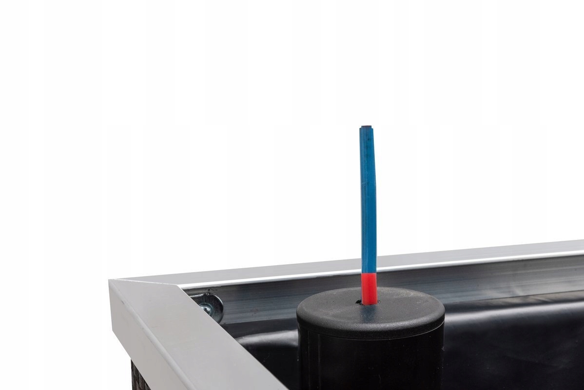 Donica ratanowa 50 x 50 x 43 cm mix brąz