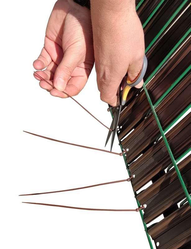 Panel osłonowy do ogrodzenia w kolorze RD12