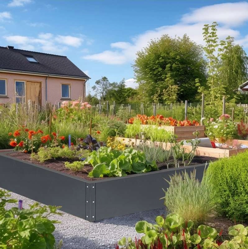 Warzywniak skrzynia na warzywa z izolacją 80x120