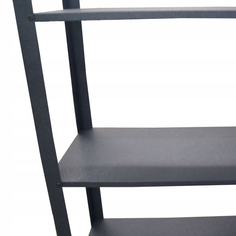 Solidny regał 200x100x40, antracyt RAL 9005, idealny do piwnicy i garażu.