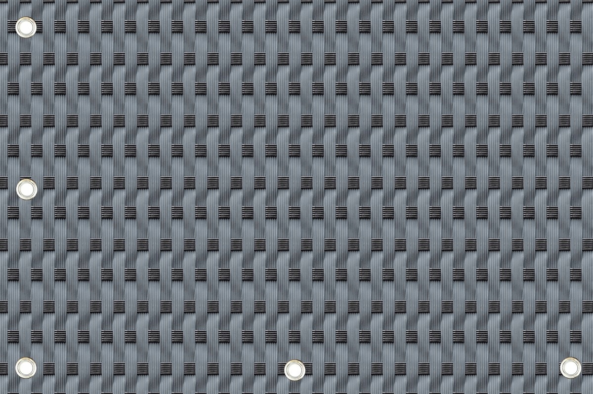 Osłona balkonowa technorattan h110RX111 oczkowana