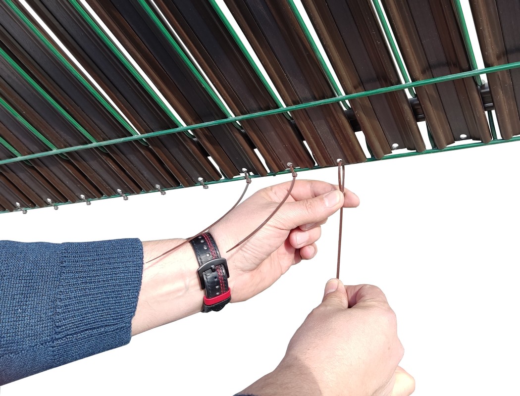 Panel osłonowy do ogrodzenia w kolorze RD12