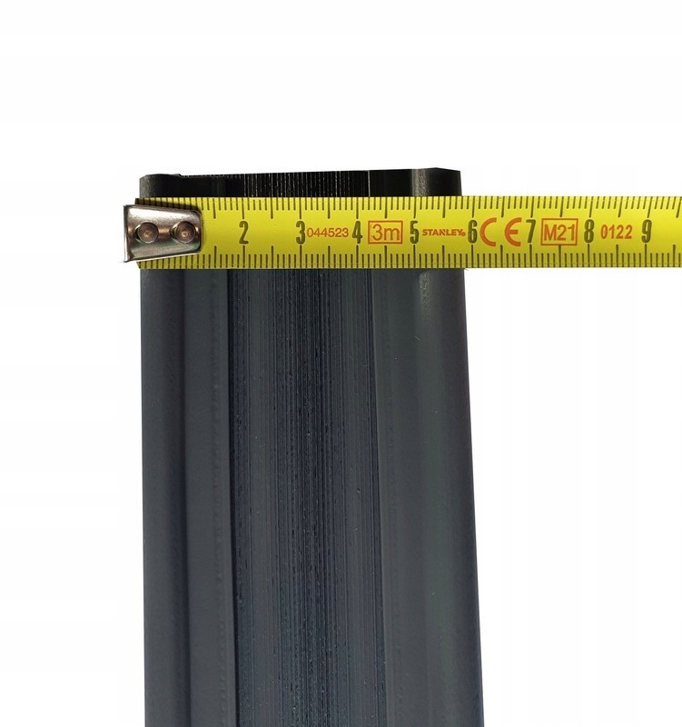 Panel osłonowy do ogrodzenia w kolorze brązowym