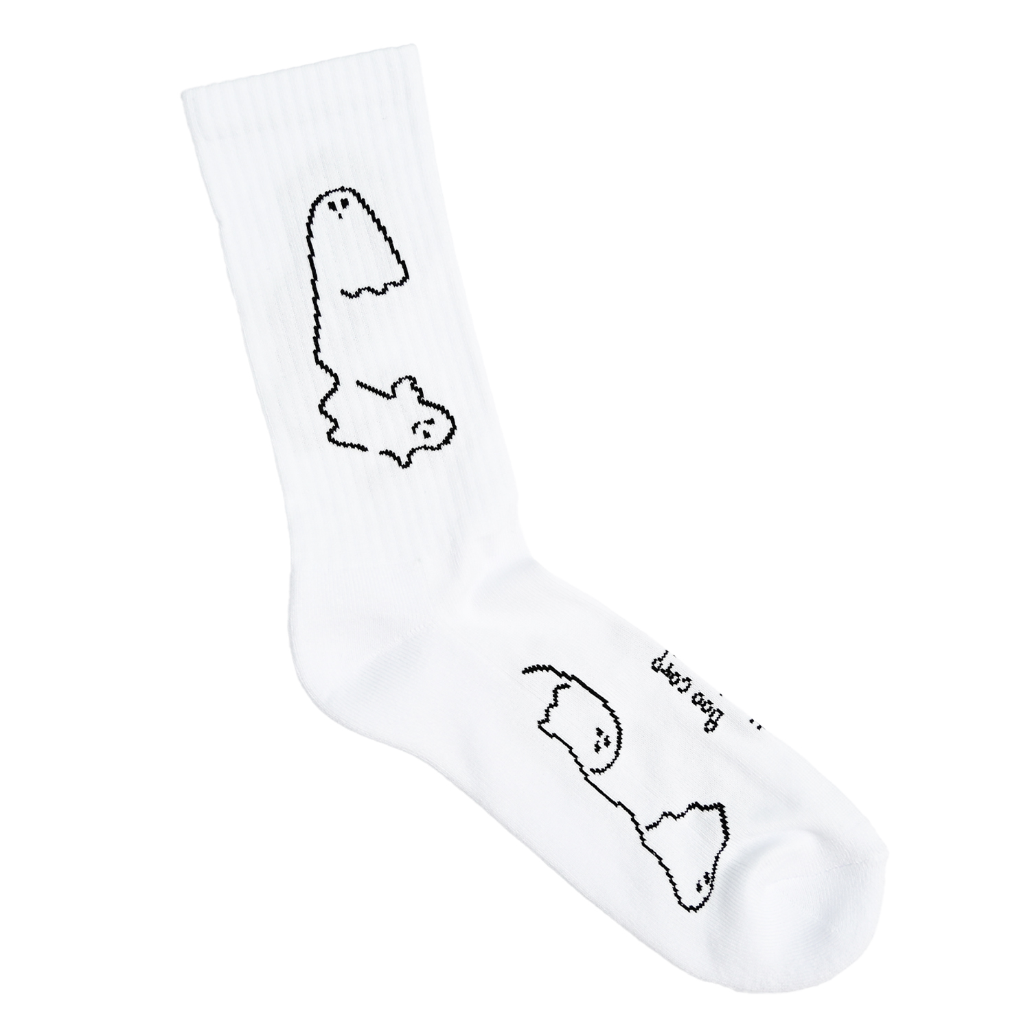 Skarpety długie Boo Corp unisex Białe 43/46 The Draw House