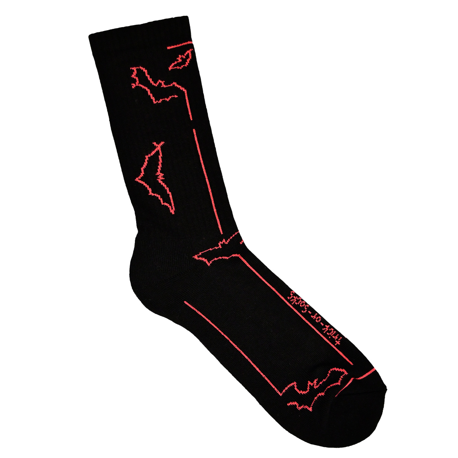 Skarpety długie Trick-or-Socks unisex Czarne 36/38 The Draw House