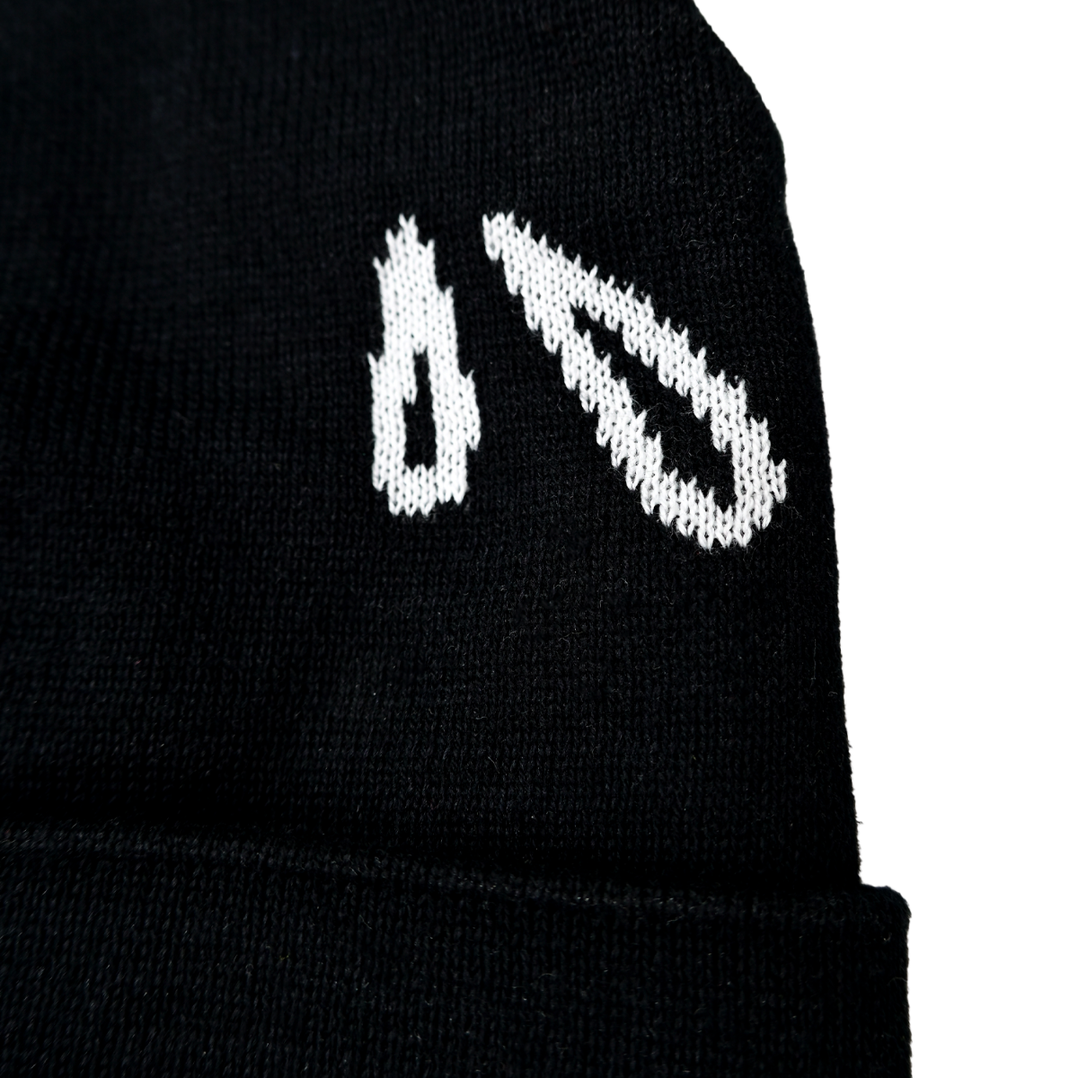 Czapka zimowa Draw The Line Czarna unisex The Draw House