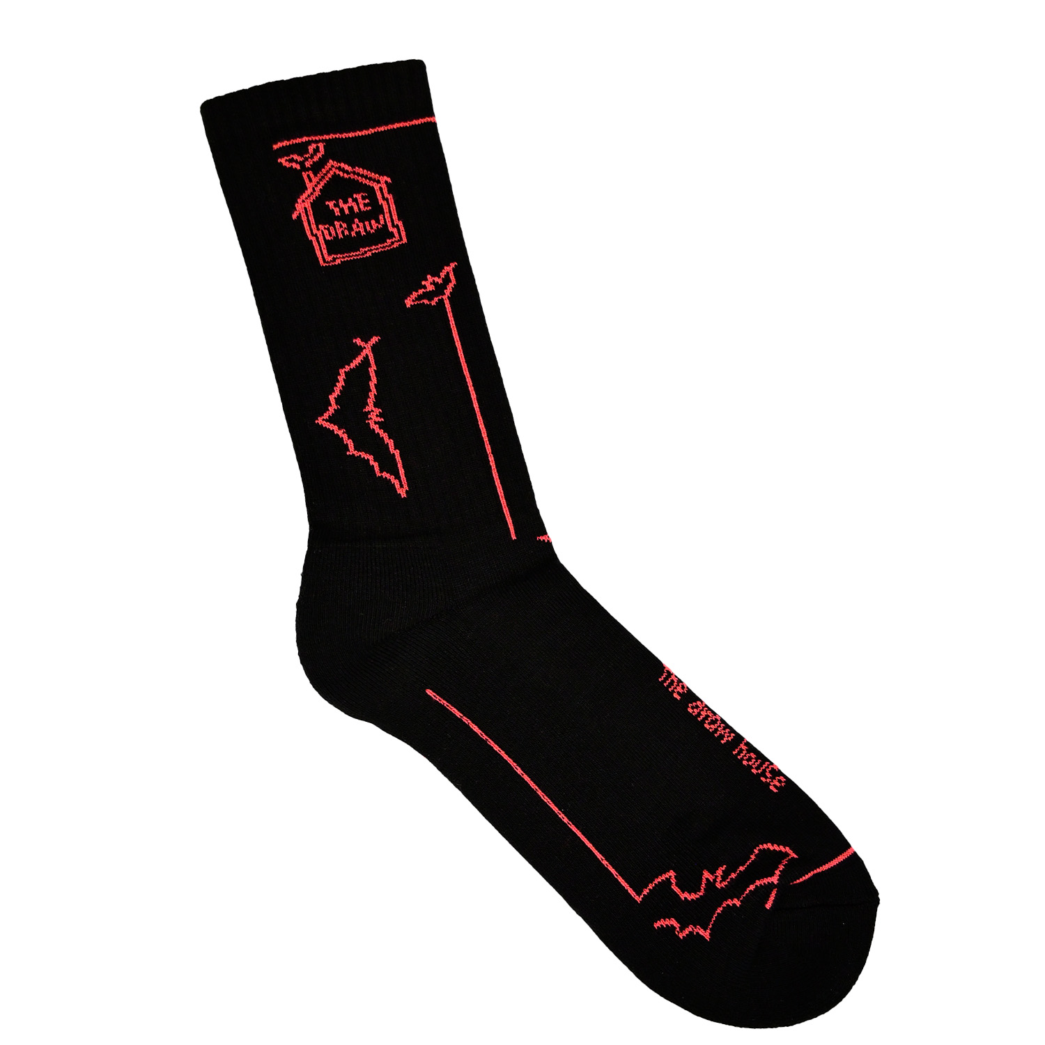 Skarpety długie Trick-or-Socks unisex Czarne 36/38 The Draw House