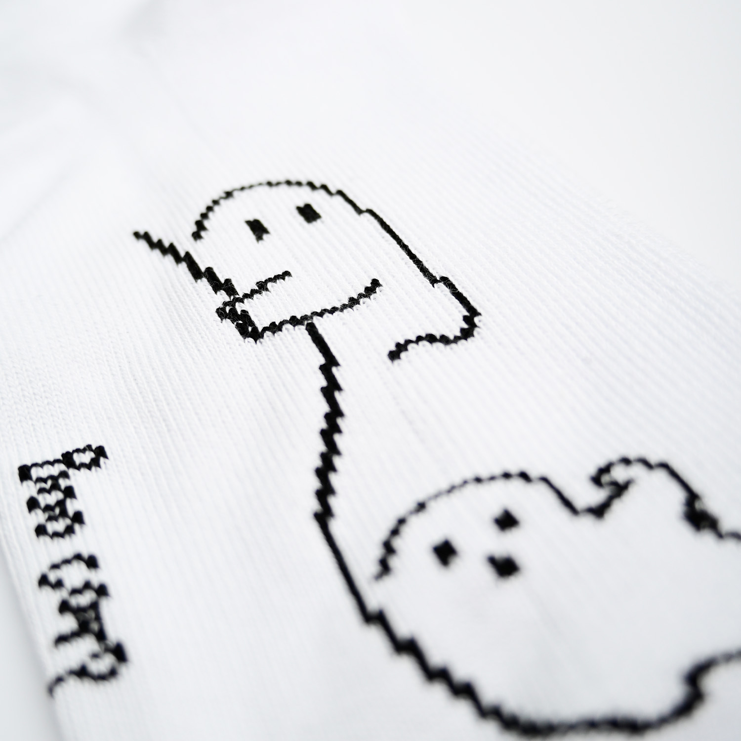 Skarpety długie Boo Corp unisex Białe 43/46 The Draw House