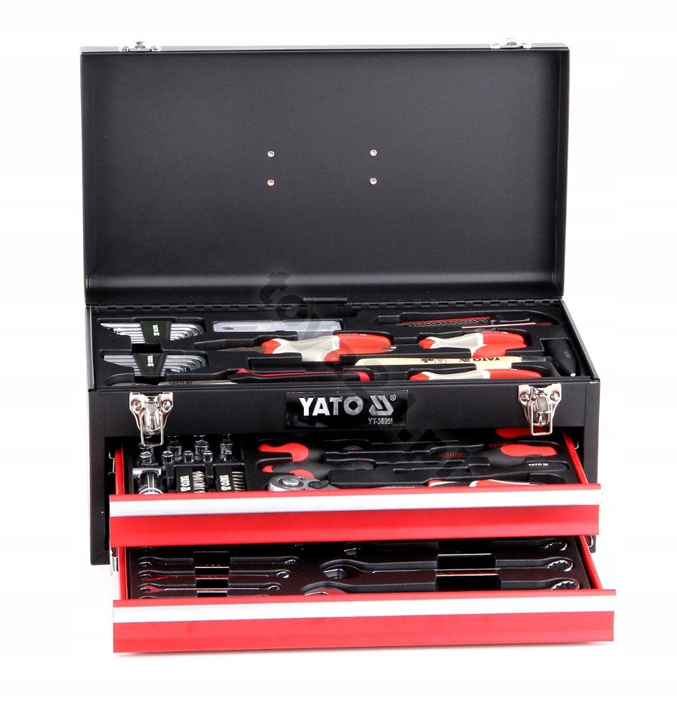 Set scule Yato, 80 piese, dimensiuni 10-19mm, 5-13mm, 1/4; 1/2