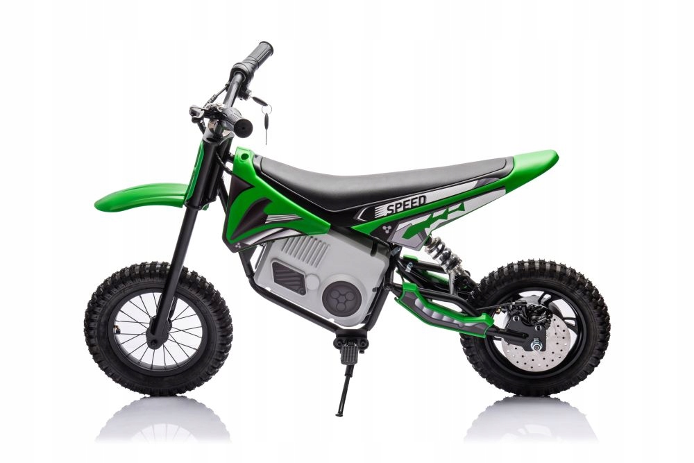 Motocicleta electrica Lean Toys, verde, 116x53x75cm, 350W