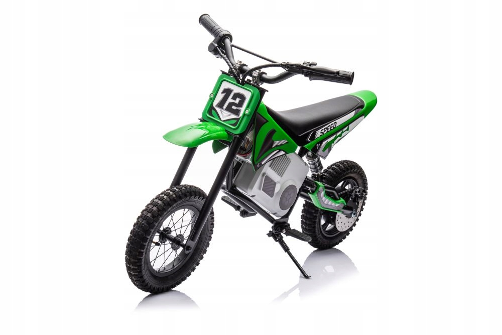 Motocicleta electrica Lean Toys, verde, 116x53x75cm, 350W