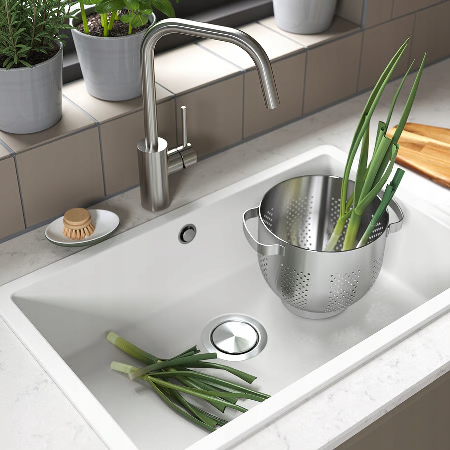 Chiuveta bucatarie IKEA KILSVIKEN, 1 compartiment, compozit quartz