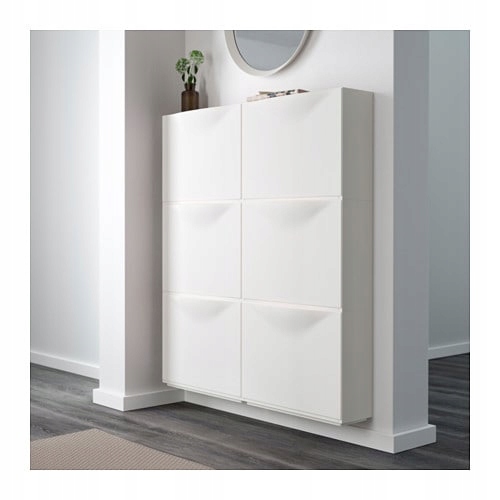 Dulap pantofi, Ikea, TRONES, alb, 52x39 cm - eMAG.ro