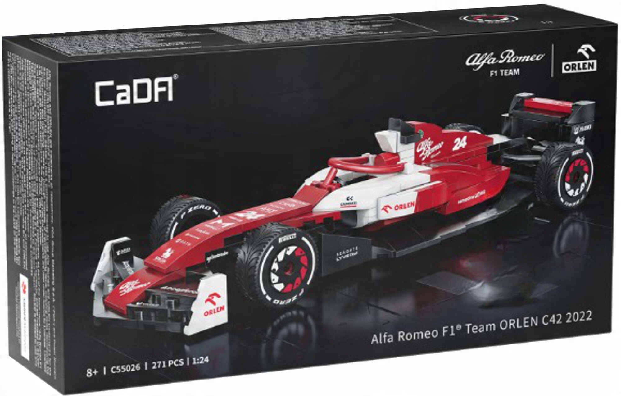 Set constructie CADA Alfa Romeo F1 Team ORLEN C42, 271 elemente