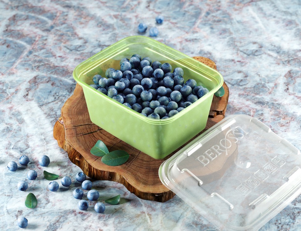 Zestaw pojemników do zamrażania "Zip mini" 3 szt. [pistacja]