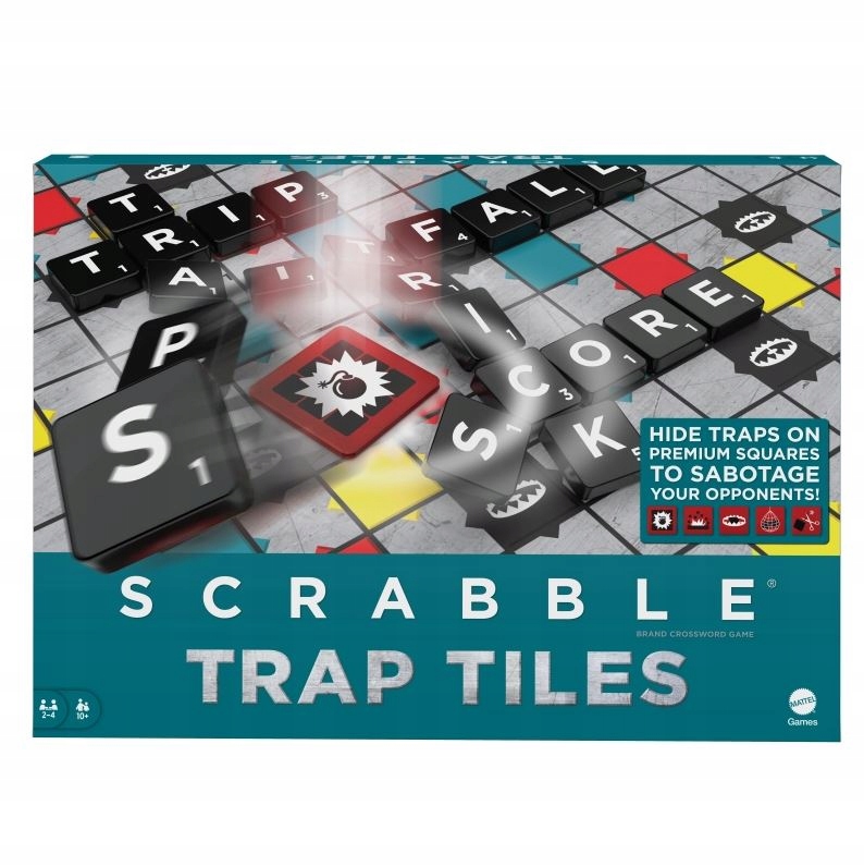 Gra SCRABBLE Pulapki HMK73 /6