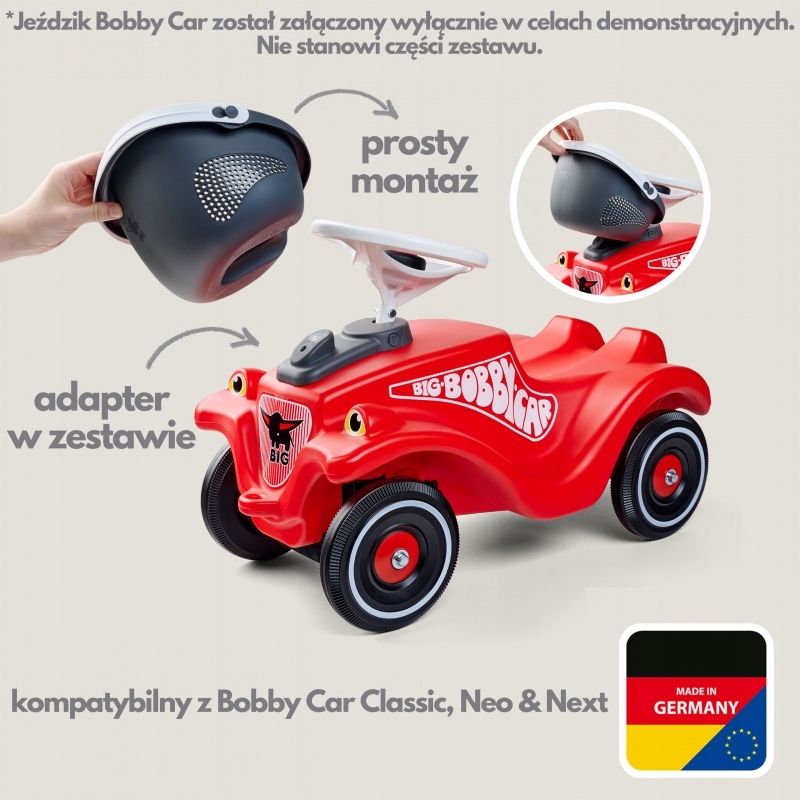 BIG Koszyk do Jezdzikow Bobby Car