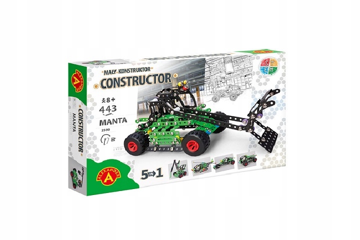 Maly konstruktor Pro Manta 5w1 25903