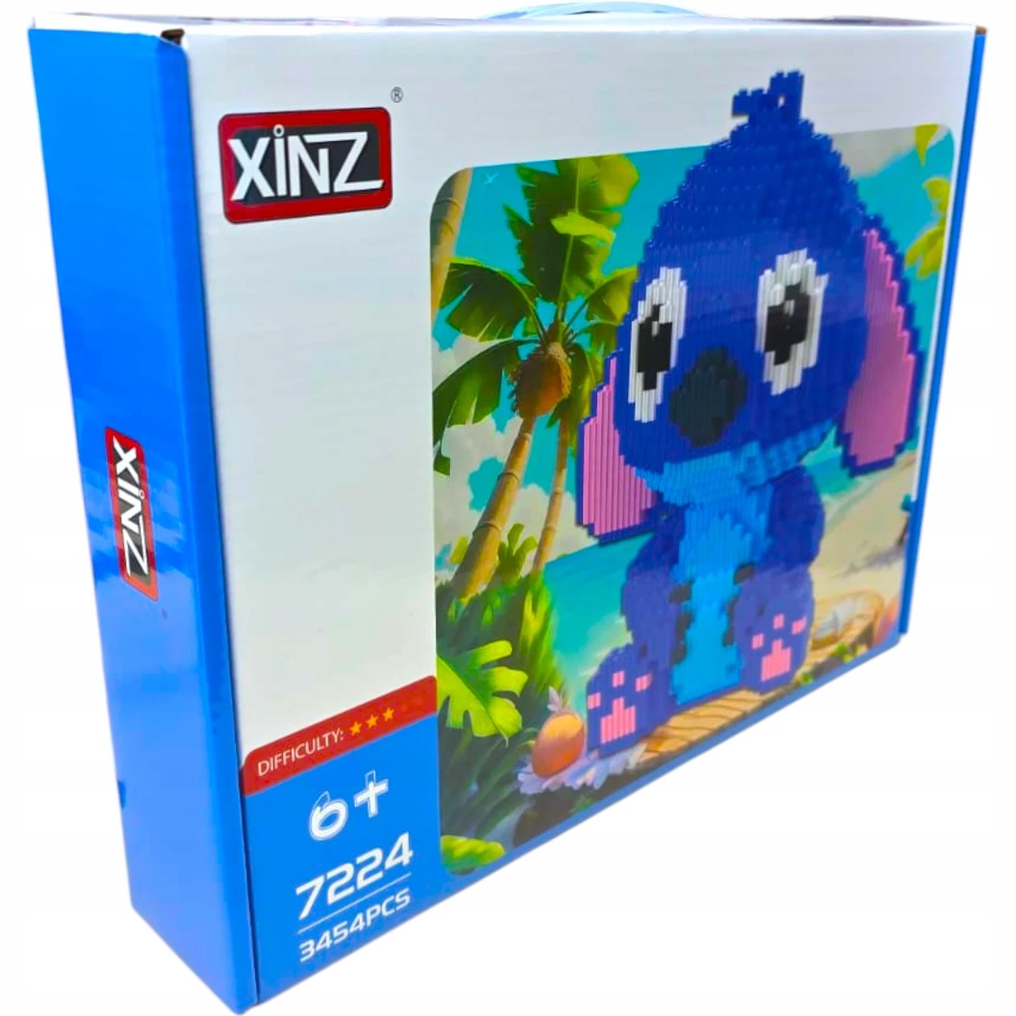 Figurka Klocki LILO & STITCH 2750 ELEMENTÓW POSTAĆ ZABAWA I ROZWÓJ W
