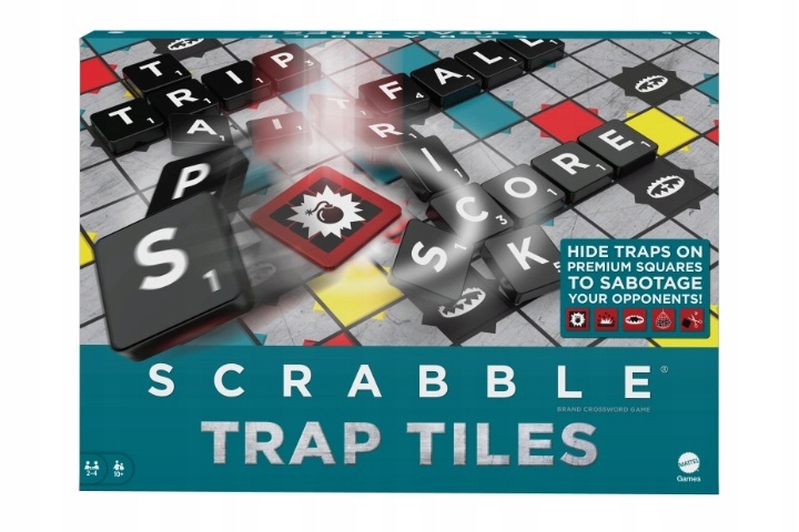 Gra SCRABBLE Pulapki HMK73 /6