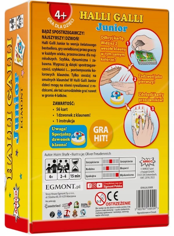 Gra Halli Galli Junior 60509