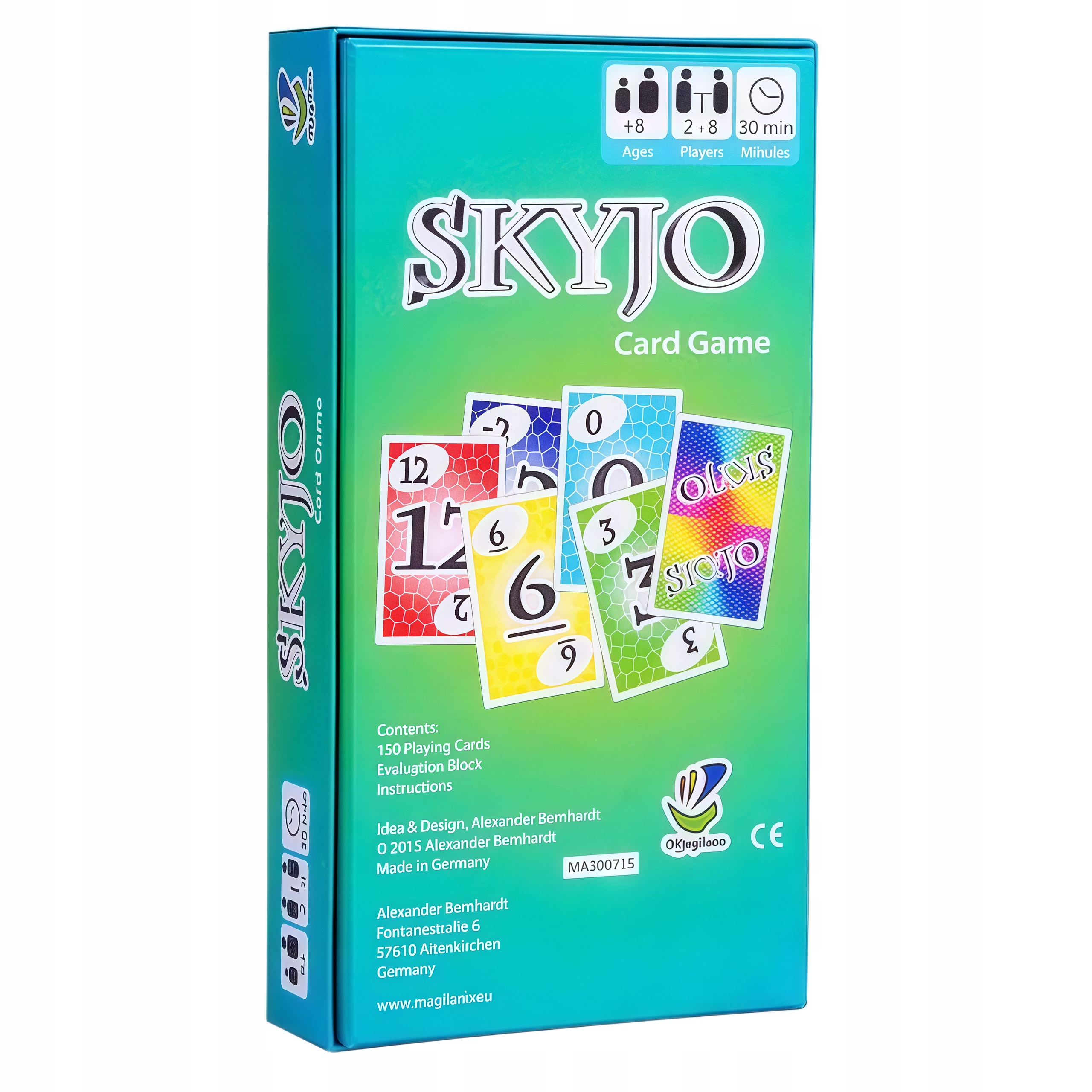 Gra angielska SKYJO card game Magilano