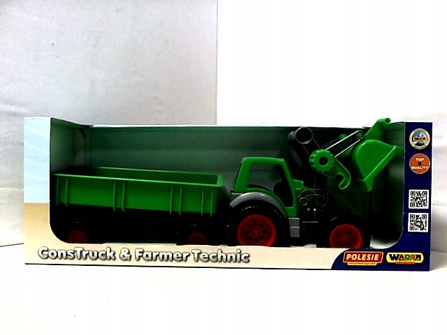 Farmer Technic traktor-ladowarka z przycz.37770