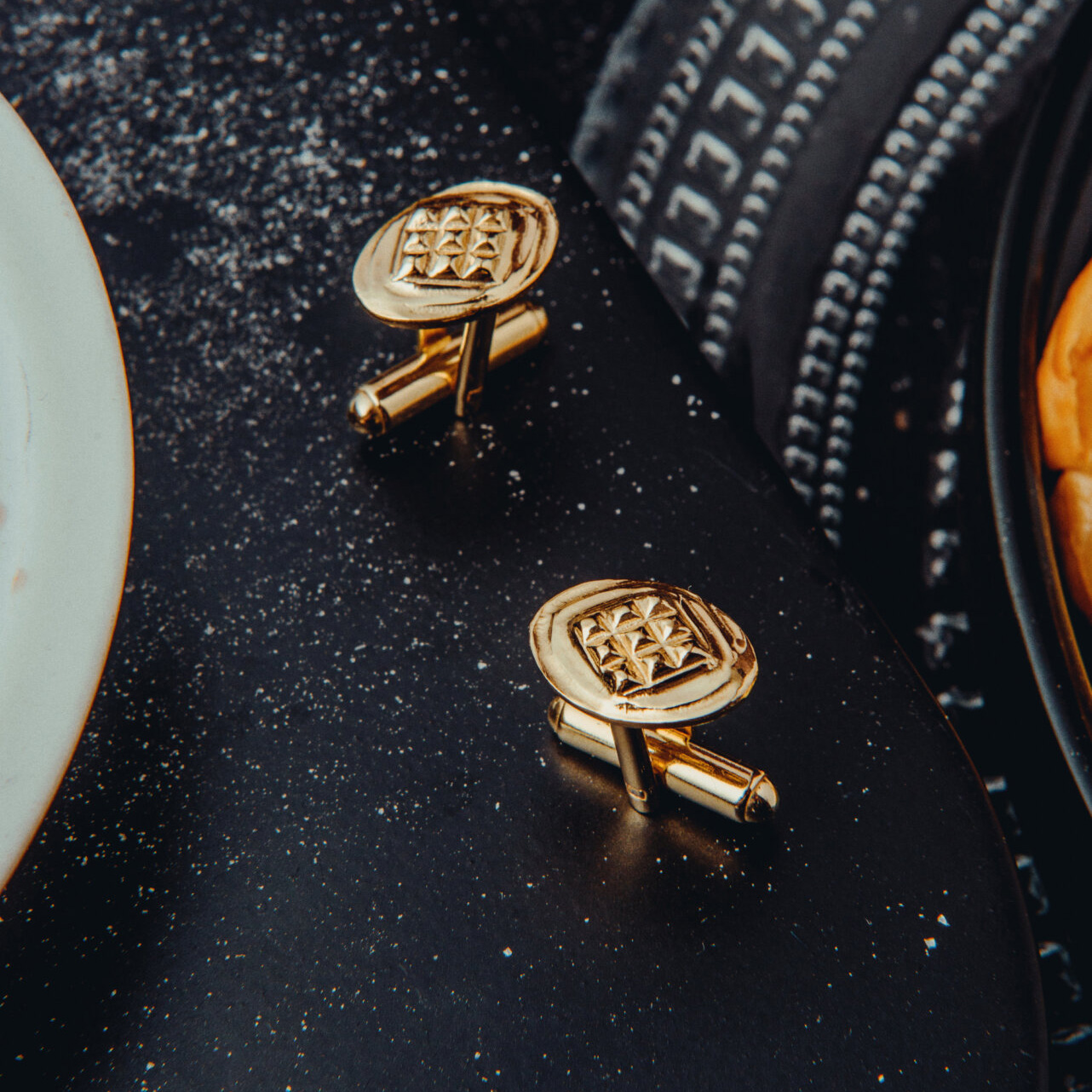 Zdjęcie produktu Oscypki spinki do mankietów