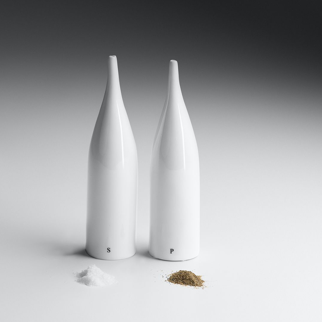 Zdjęcie produktu S&P Buteleczki zestaw na sól i pieprz