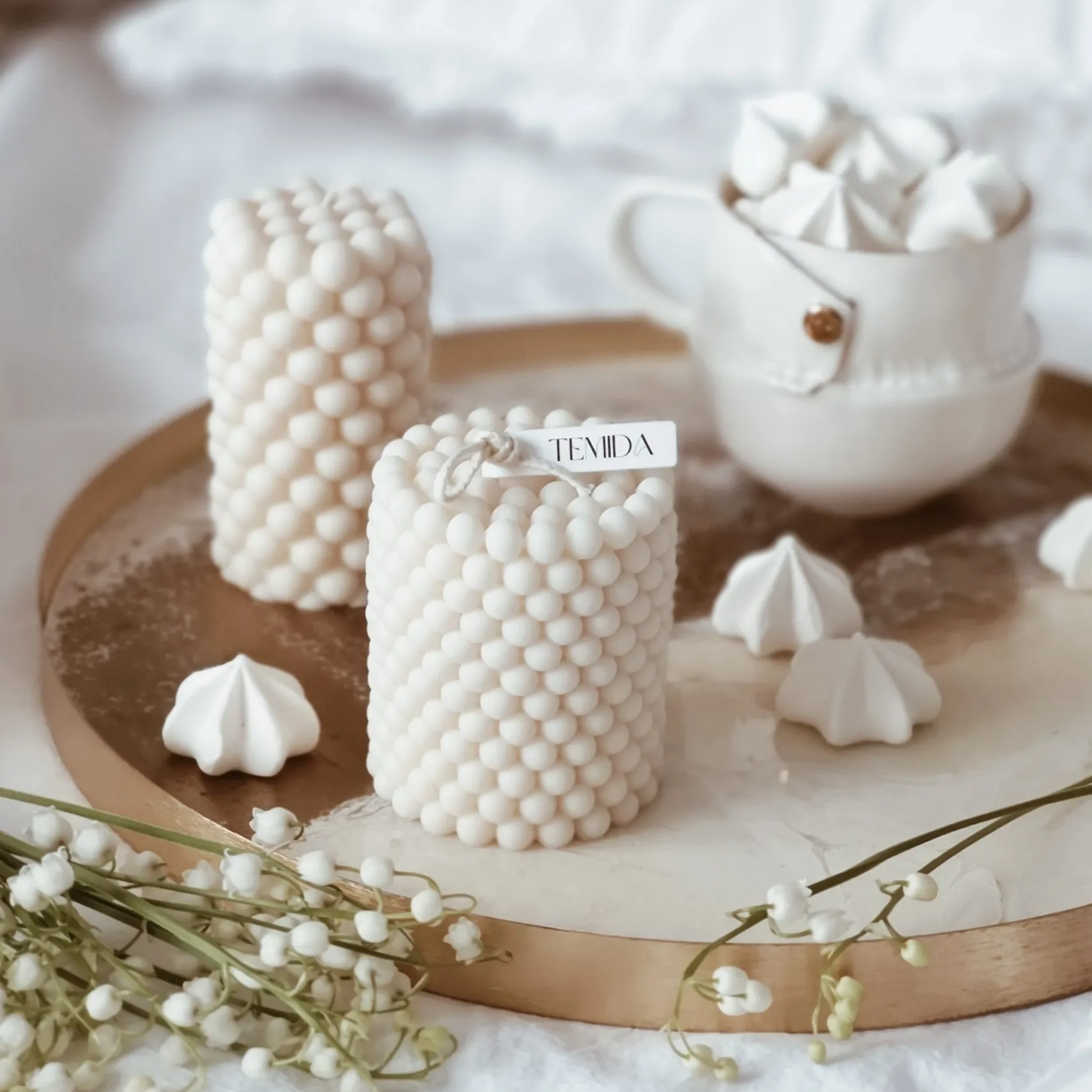 Zdjęcie produktu Świeca COLUMN BUBBLE