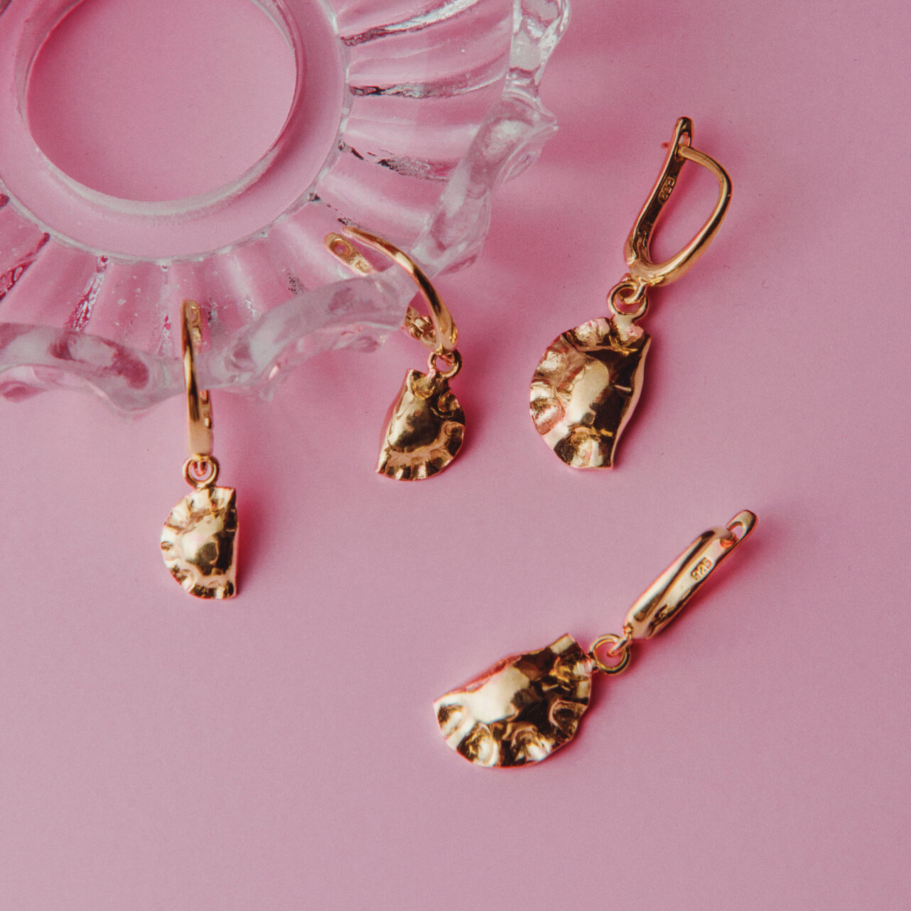 Zdjęcie produktu Pierogi kolczyki wiszące małe