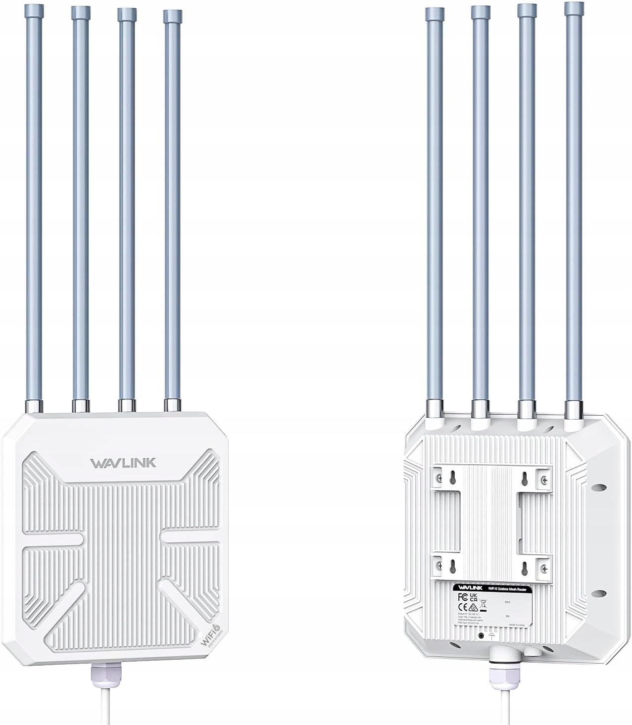 Wzmacniacz Sygnału Wifi Zewnętrzny Wlan Poe Ip67 Router 5Ghz / 2.4Ghz