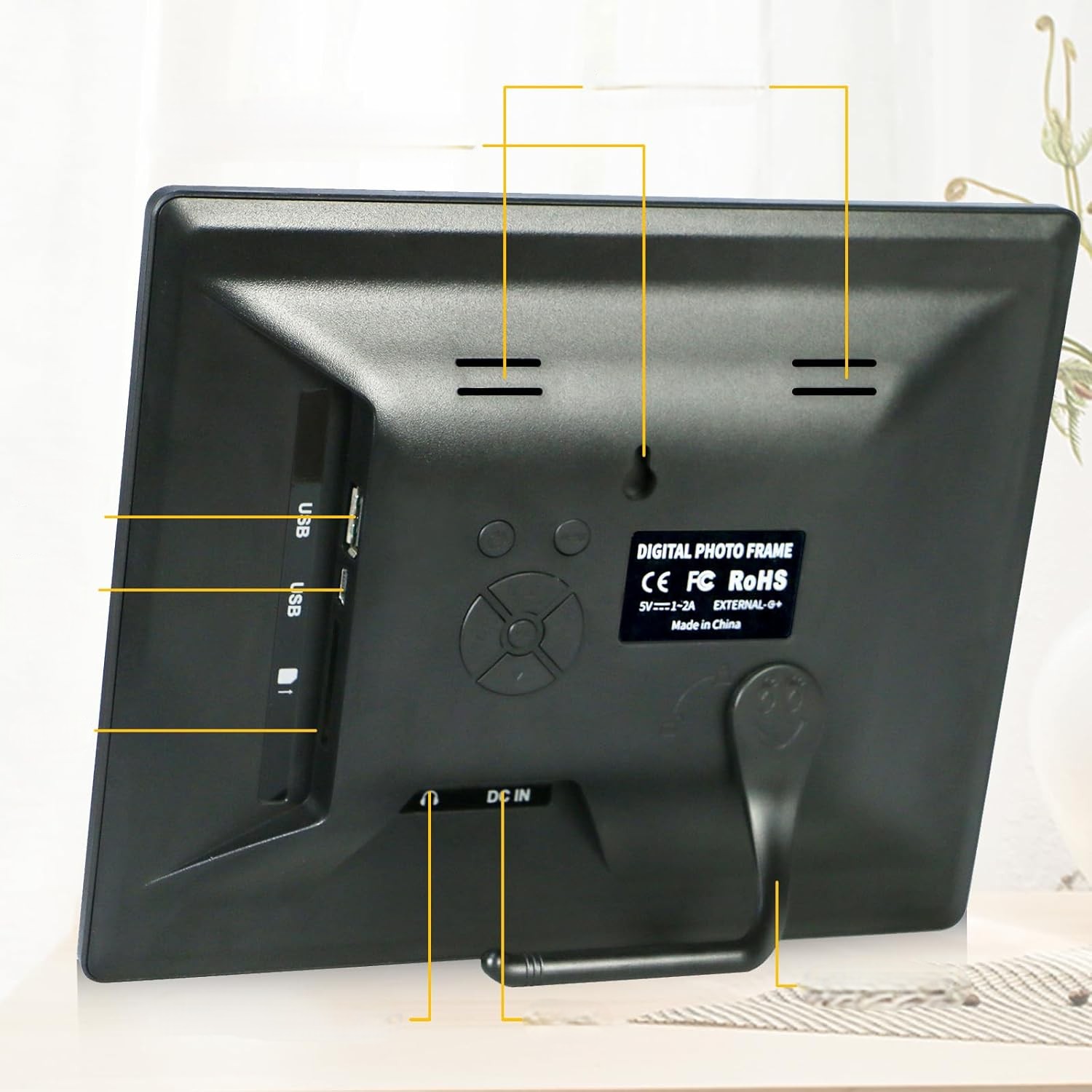 Ramka Cyfrowa Na Zdjęcia 32Gb 8.7" Fotoramka Filmy Muzyka Kalendarz Pilot