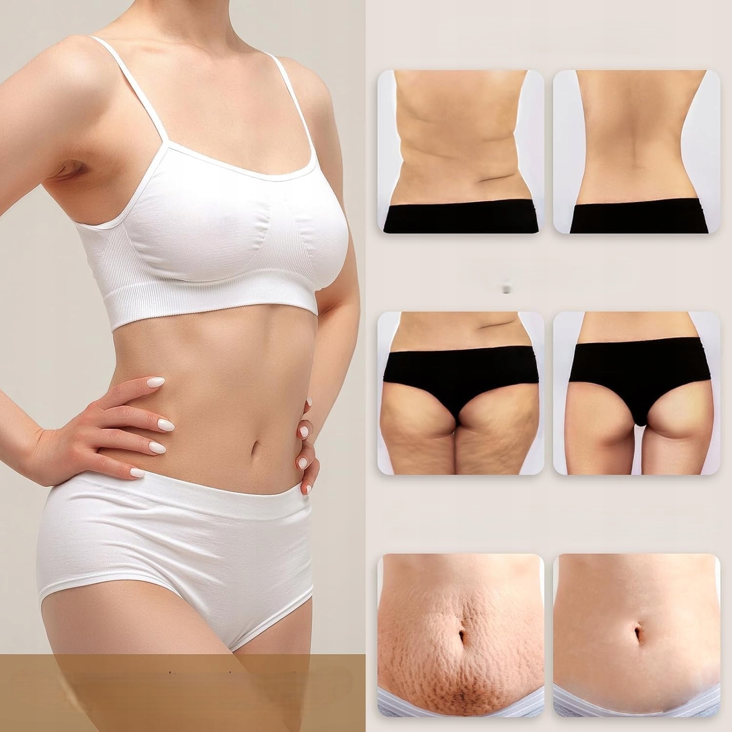 Masażer Do Ciała Cellulitu Wyszczuplający Antycellulitowy Podczerwień 3W1