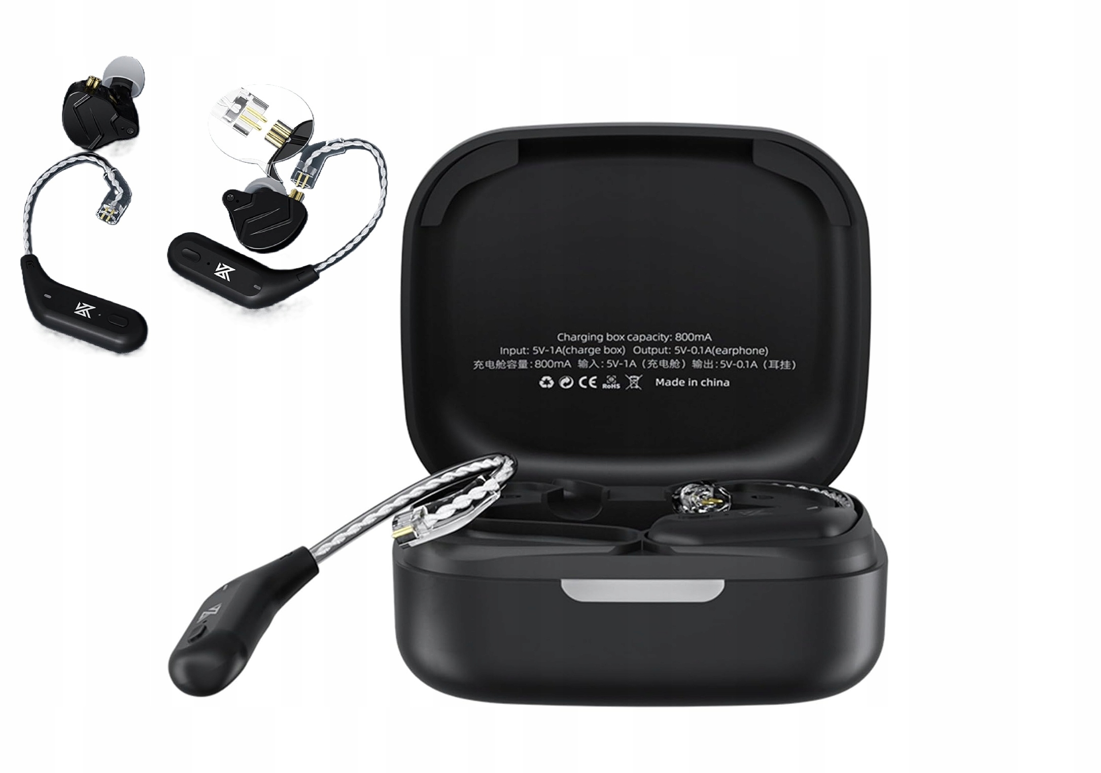 Moduł Bezprzewodowy Do Słuchawek Kz C-Pin Adapter Bluetooth 5.2