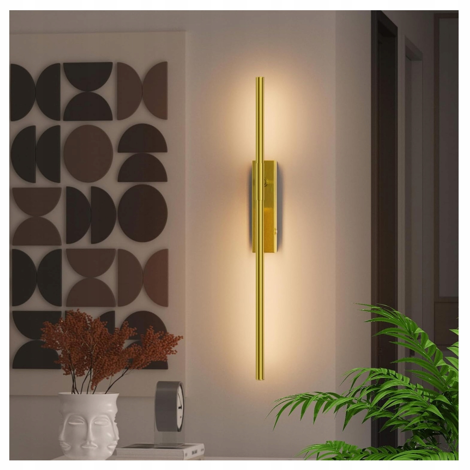 Bezprzewodowa Lampka Nocna Led Na Ścianę Ścienna 360 Z Akumulatorem