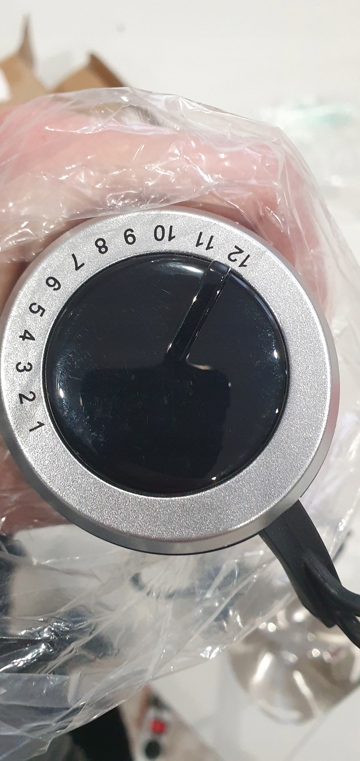 Blender Ręczny Mocny Mikser Turbo 1000W 12 Stopni Regulacji Stalowe Ostrza